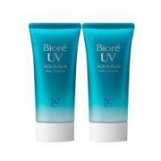 双11预售： Biore 碧柔 水感精华防晒乳 SPF50+ 50g*2