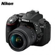 Nikon 尼康 D5300 单反套机（AF-P DX 尼克尔 18-55mm f/3.5-5.6G VR）黑色
