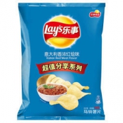Lay’s 乐事 薯片 休闲零食 意大利香浓红烩味 145g*10件