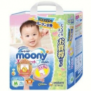 moony 尤妮佳 婴儿拉拉裤 M 72片 *6件