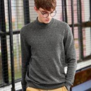 JEANSWEST 真维斯 84-191004 男士半高领针织衫