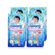 moony 尤妮佳 男宝宝拉拉裤 L44片 *4件