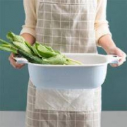 Supple 大容量双层洗菜沥水篮