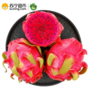 展卉 越南进口红心火龙果 4个装