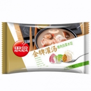 京东PLUS会员：思念 金牌灌汤水饺 猪肉白菜口味 702g （58只） 火锅食材 *19件