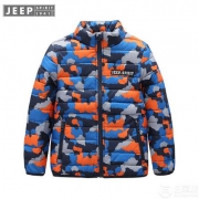 JEEP SPIRIT  吉普 90%白鸭绒 儿童迷彩羽绒服 多色