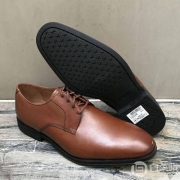 限US9码，Clarks 其乐 Gilman Lace 男士真皮德比鞋 Prime会员免费直邮含税