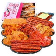 猪饲料 辣条零食大礼包1250g