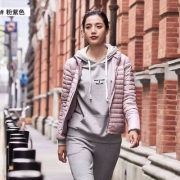 鸭鸭 B-58203 2018新款立领韩版 轻薄羽绒服