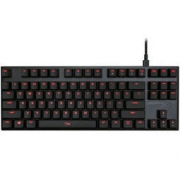 1日0点： Kingston 金士顿 HyperX 阿洛伊 专业版 红色背光87键机械键盘 (Cherry红轴)