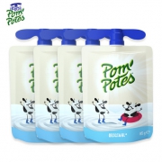 法国原装进口 Pompotes 儿童酸奶 85g*4袋 四种口味