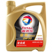 TOTAL 道达尔 ENERGY 极驰 0W-30 全合成机油 4L