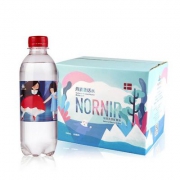 丹麦进口，Nornir 诺伦 有机天然矿泉水330ml*12瓶 适合宝宝