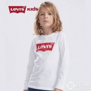 Levi's 李维斯 男童纯棉复古长袖T恤