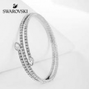双11预售： Swarovski 施华洛世奇 TwistyDrop 5073592 多层水晶手镯