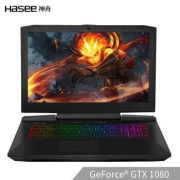 Hasee 神舟 战神系列 GX10-CP7 Pro 17.3英寸游戏笔记本电脑（i7-8700K、16GB、1TB+512GB、GTX1080 8G）