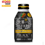 日本原装进口 Dydo 达亦多 咖啡饮料 无糖黑咖啡 275g*24 瓶装