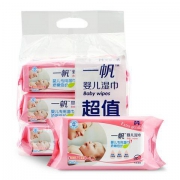 一帆 婴儿湿巾 80片*3包