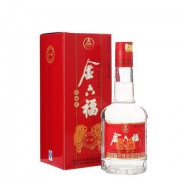 金六福 双福星 52度 浓香型白酒 475ml*6瓶  *4件