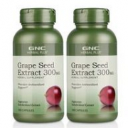 新低价！GNC健安喜 葡萄籽胶囊 100粒*2瓶*2件