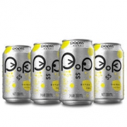 POPSS 帕泊斯 柠檬味 苏打水 330ML*4罐 连包