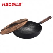 好仕达 手打老铁锅 无涂层炒锅 32cm