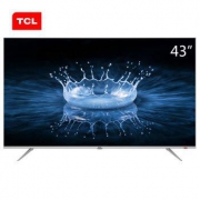TCL 43A860U 43英寸32核人工智能 超智慧 超薄4K 超高清电视机（银色）