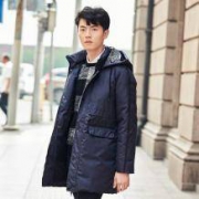 10点开售：阿恩蓝拓 纯色常规休闲男式羽绒服