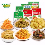 味聚特 榨菜咸菜下饭菜组合 20袋 1428g