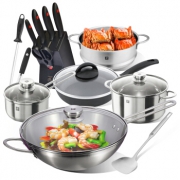 ZWILLING 双立人 鸿运当头中式炒锅 14件套