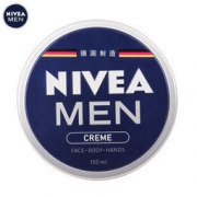 NIVEA 妮维雅 蓝罐铁盒 男士润肤霜 150ml *3件