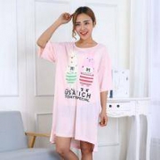 睡安琪 女士棉睡裙 L-XXL 5款可选
