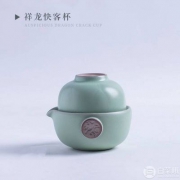 洛威 汝窑白瓷快客杯 2款