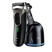 博朗（BRAUN）    新3系 3090CC电动剃须刀 带清洁桶