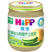 HiPP 喜宝 有机婴幼儿西葫芦土豆泥 125g *9件
