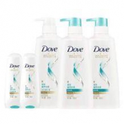 Dove 多芬 洗护发套装 滋养水润洗发乳 500ml*2+精华素500ml*1+精华素190ml*2