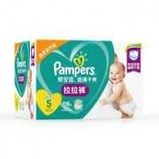 Pampers 帮宝适 超薄干爽拉拉裤  S116片 *4件