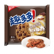 趣多多 大块巧克力味曲奇 浓醇咖啡味 216g *2件