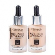 双11预售： CATRICE HD滴管水润清透粉底液 30ml