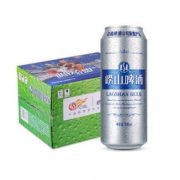 崂山 啤酒 中超球星罐 500ml*12听 *2件