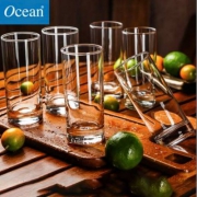 10点前30分钟立减，Ocean 鸥欣 耐热玻璃杯套装290ml*6只