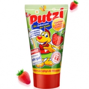 德国原装进口 putzi 儿童可吞咽水果味牙膏 50ml