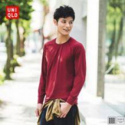 UNIQLO 优衣库 Ultra stretch 410649 快干圆领长袖T恤