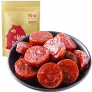 百草味 猪肉干肉脯干 金钱肉120g/袋 肉脯肉类零食 *7件