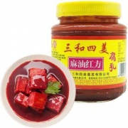 三和四美 麻油红方豆腐乳 500g