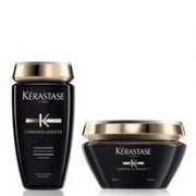 Kérastase 卡诗 黑钻凝时鱼子酱 洗护套装（洗发水250ml+发膜200ml）