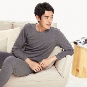 网易严选 男女款 咖啡碳+5℃保暖内衣套装 多色