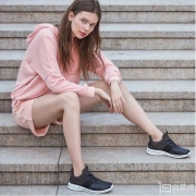 限尺码，Skechers 斯凯奇 BURST系列 女士橡筋一脚蹬休闲鞋 66666071