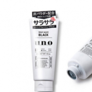 控油祛痘！3件 Shiseido 资生堂 UNO 吾诺 男士活性炭洁面乳130g