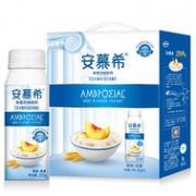伊利 安慕希黄桃+燕麦酸奶 200g*10盒/礼盒装 高端颗粒系列